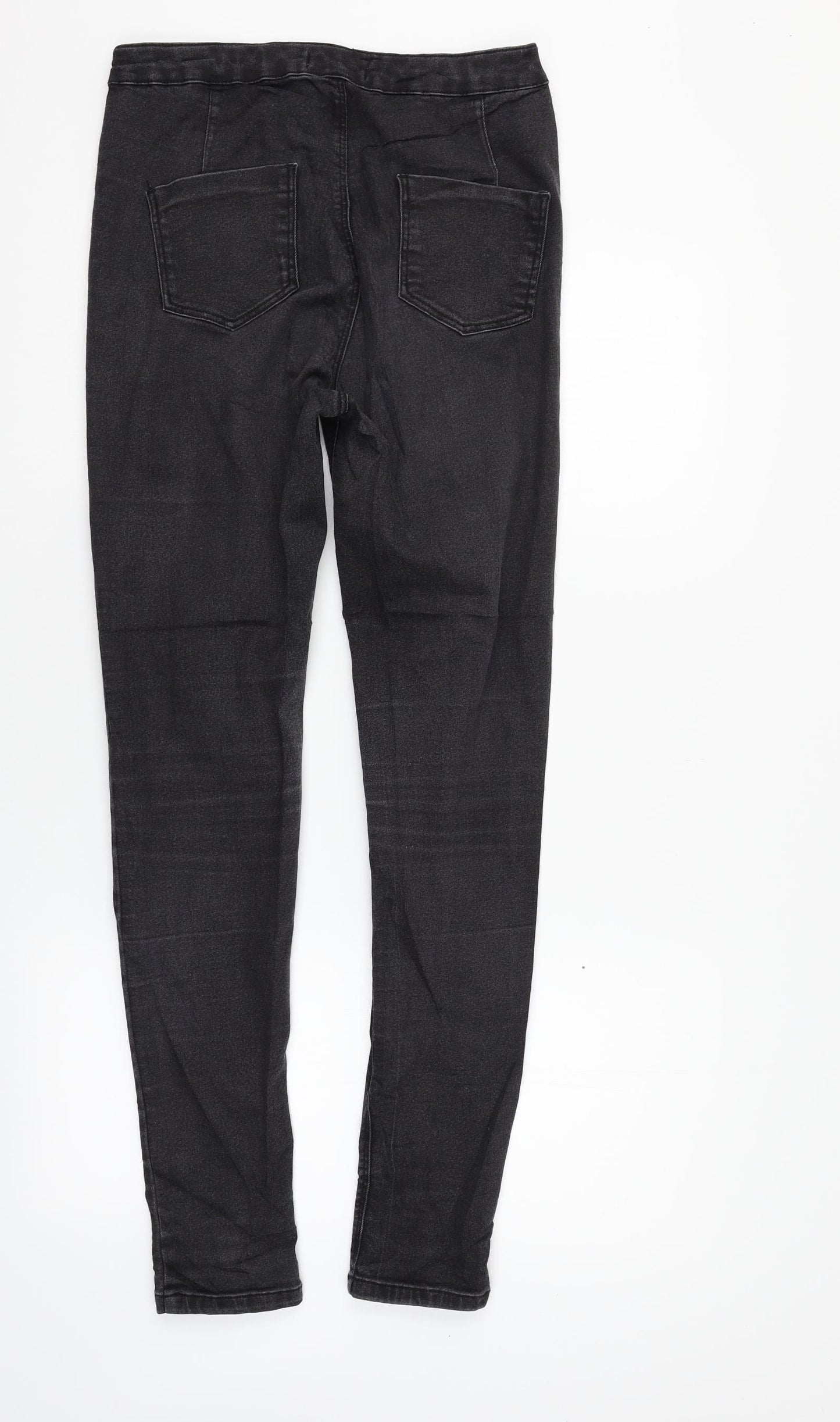 Dorothy Perkins Womens Black   Straight Jeans Size 12 L29 in