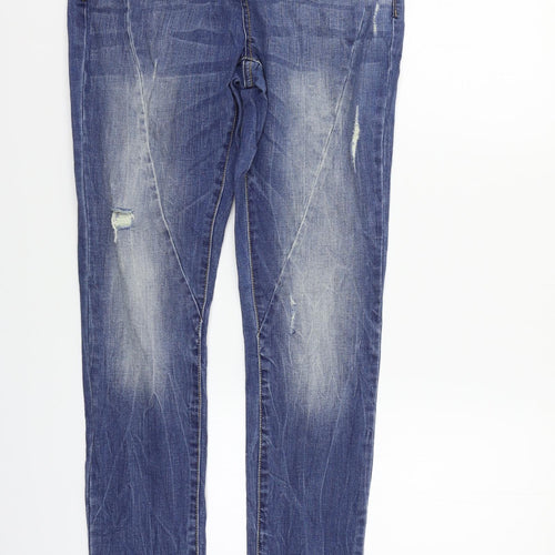 ONLY  Womens Blue   Straight Jeans Size 26 in L34 in