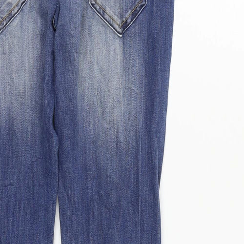 ONLY  Womens Blue   Straight Jeans Size 26 in L34 in