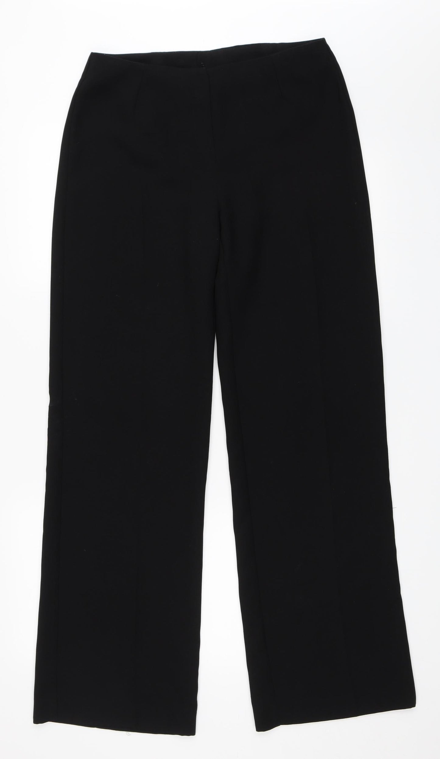 Wallis Womens Black   Trousers  Size 10 L32 in