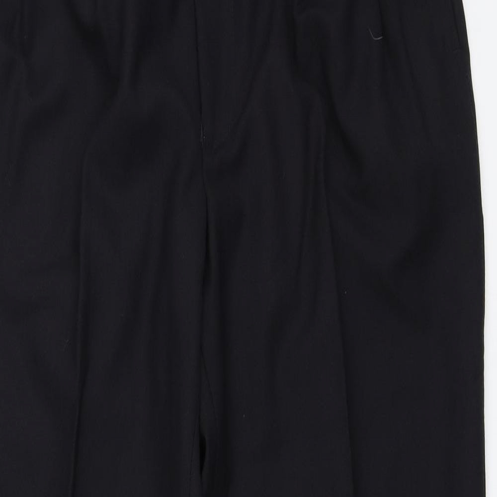 NEXT Mens Black   Trousers  Size 32 in L31 in