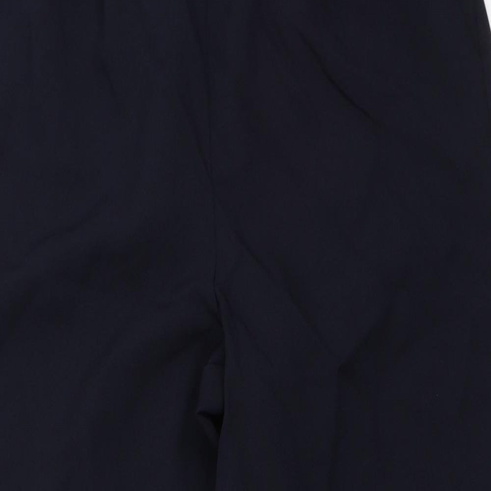 Bonmarché Womens Blue   Cropped Trousers Size 10 L23 in