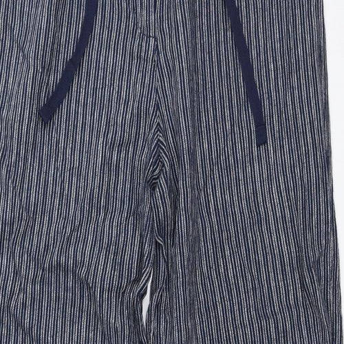 NEXT Womens Blue   Trousers  Size 10 L33 in
