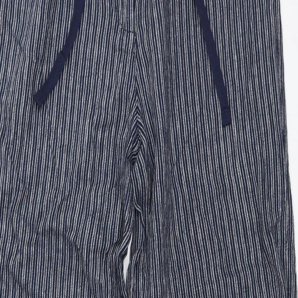 NEXT Womens Blue   Trousers  Size 10 L33 in