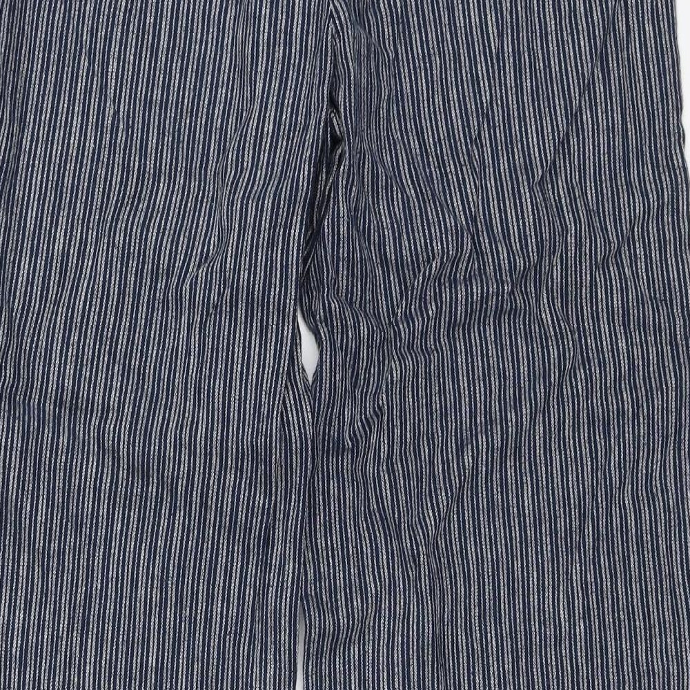 NEXT Womens Blue   Trousers  Size 10 L33 in