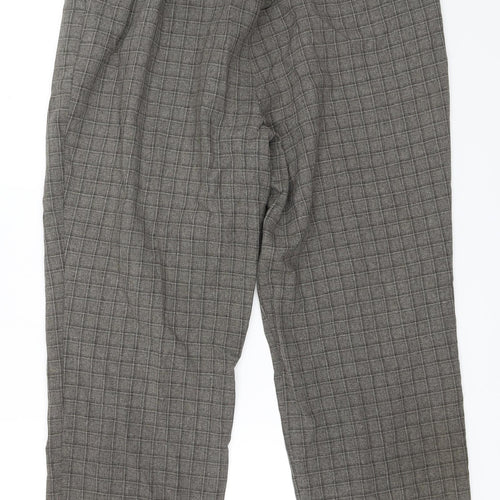 Marks and Spencer Womens Grey   Trousers  Size 18 L26.5 in