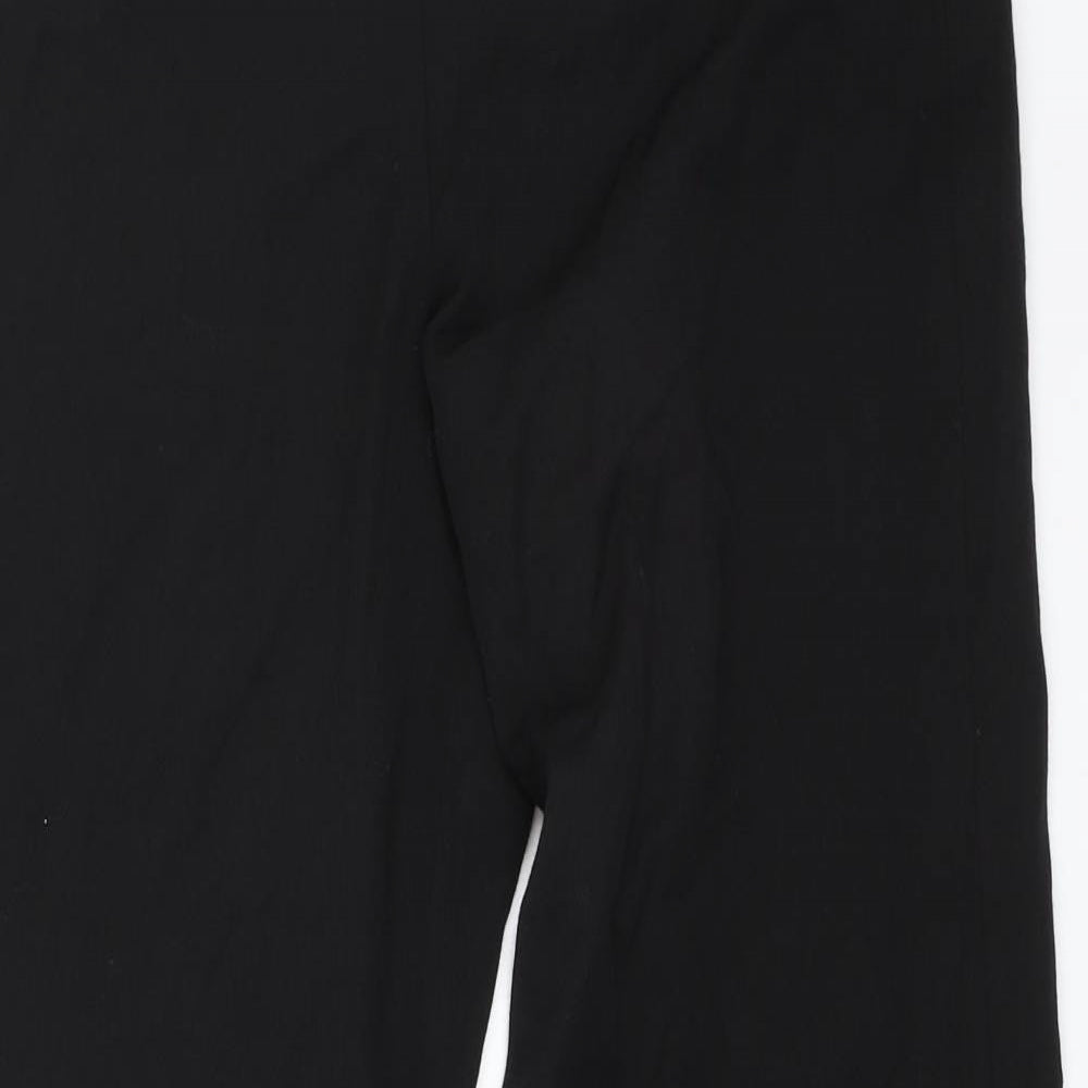 Papaya Womens Black   Trousers  Size 10 L30 in