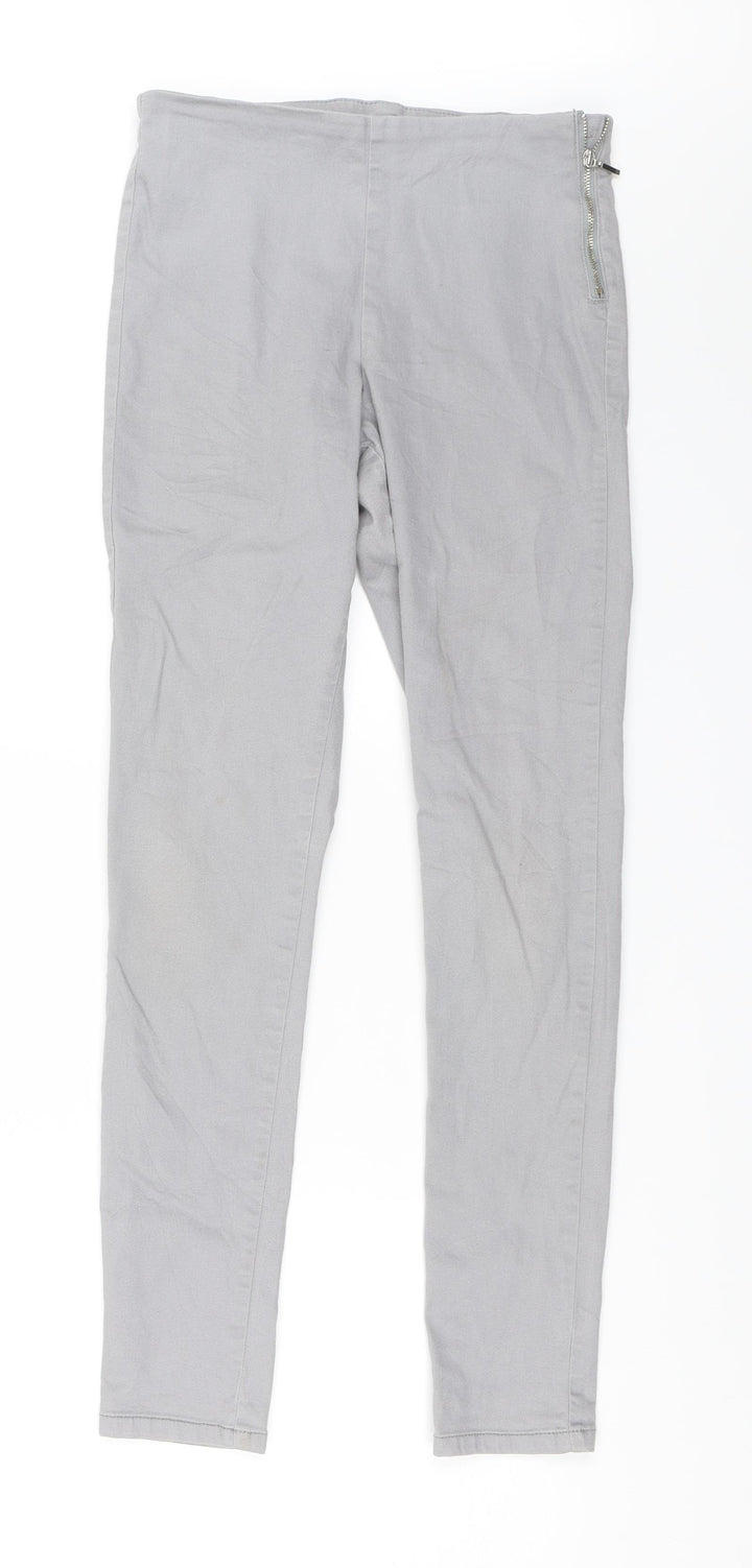 H&M Girls Grey   Jegging Jeans Size 14 Years