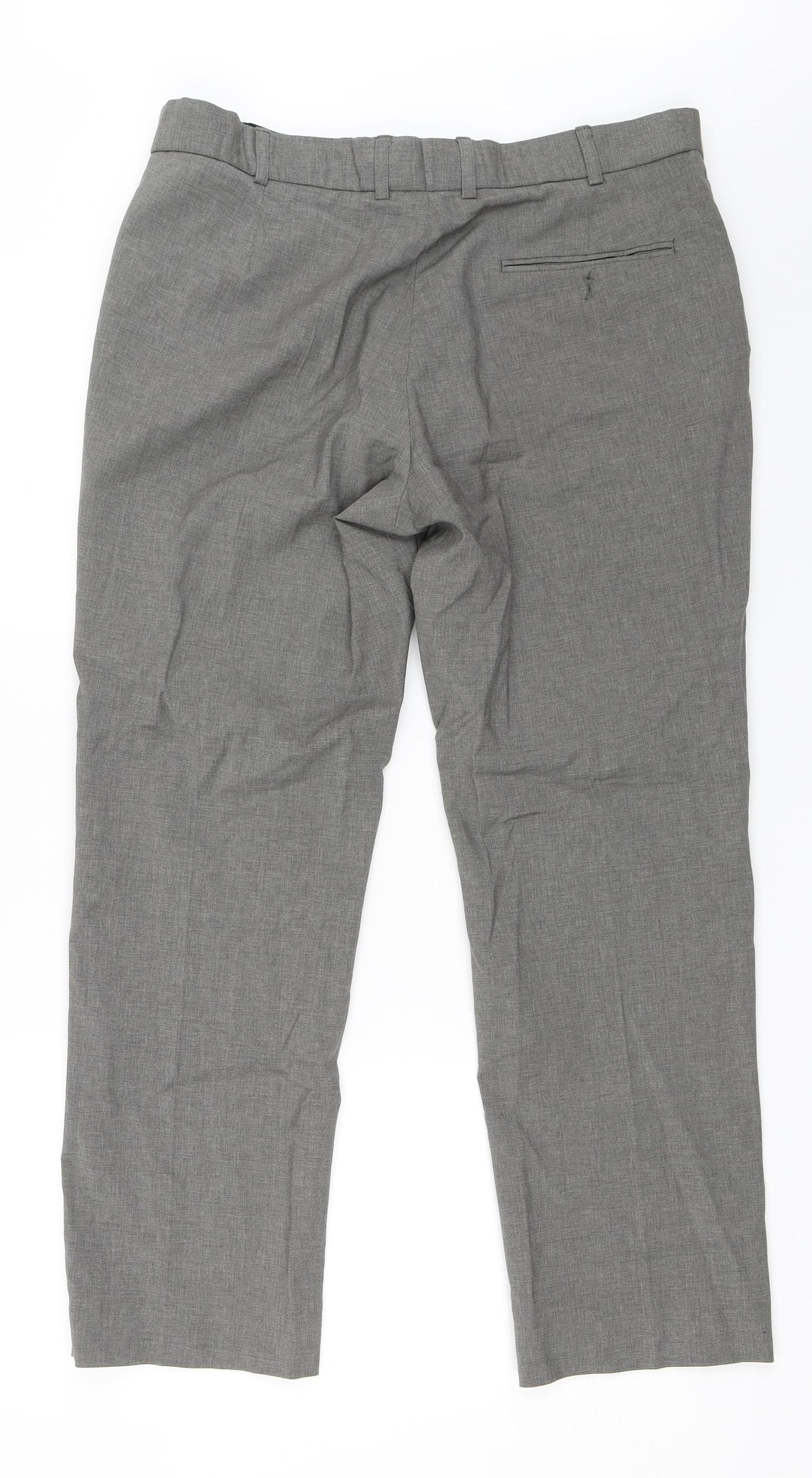 Ben Sherman Mens Grey   Trousers  Size 36 in L29 in