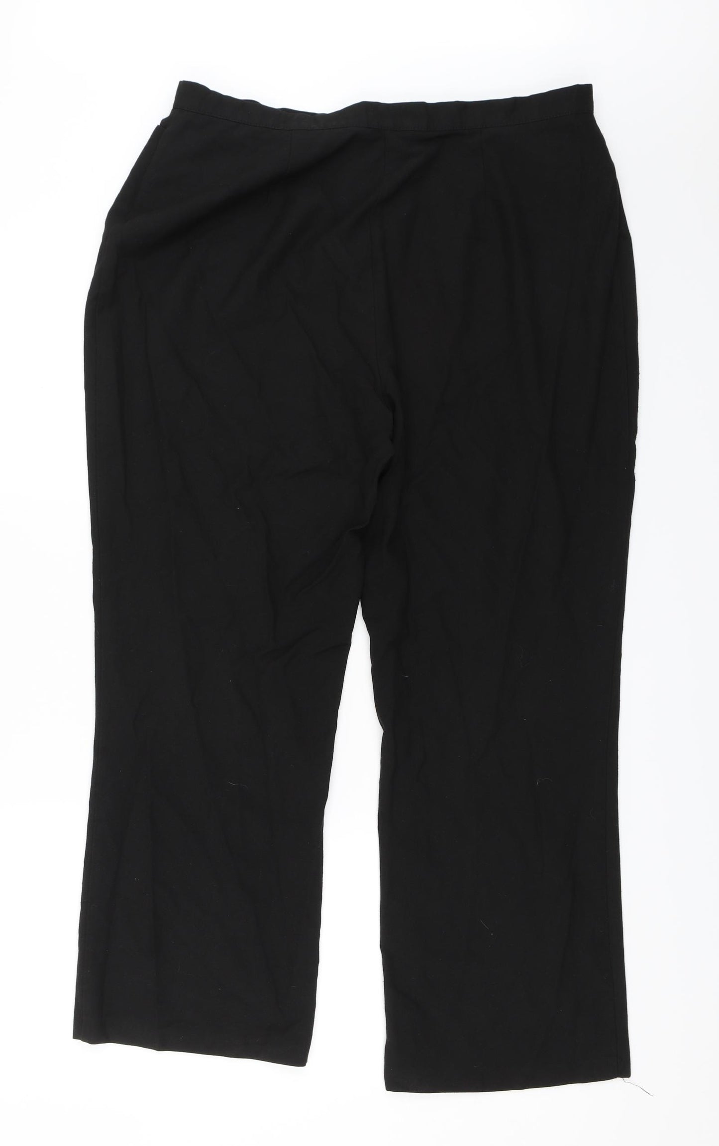 BHS Womens Black   Trousers  Size 20 L27 in
