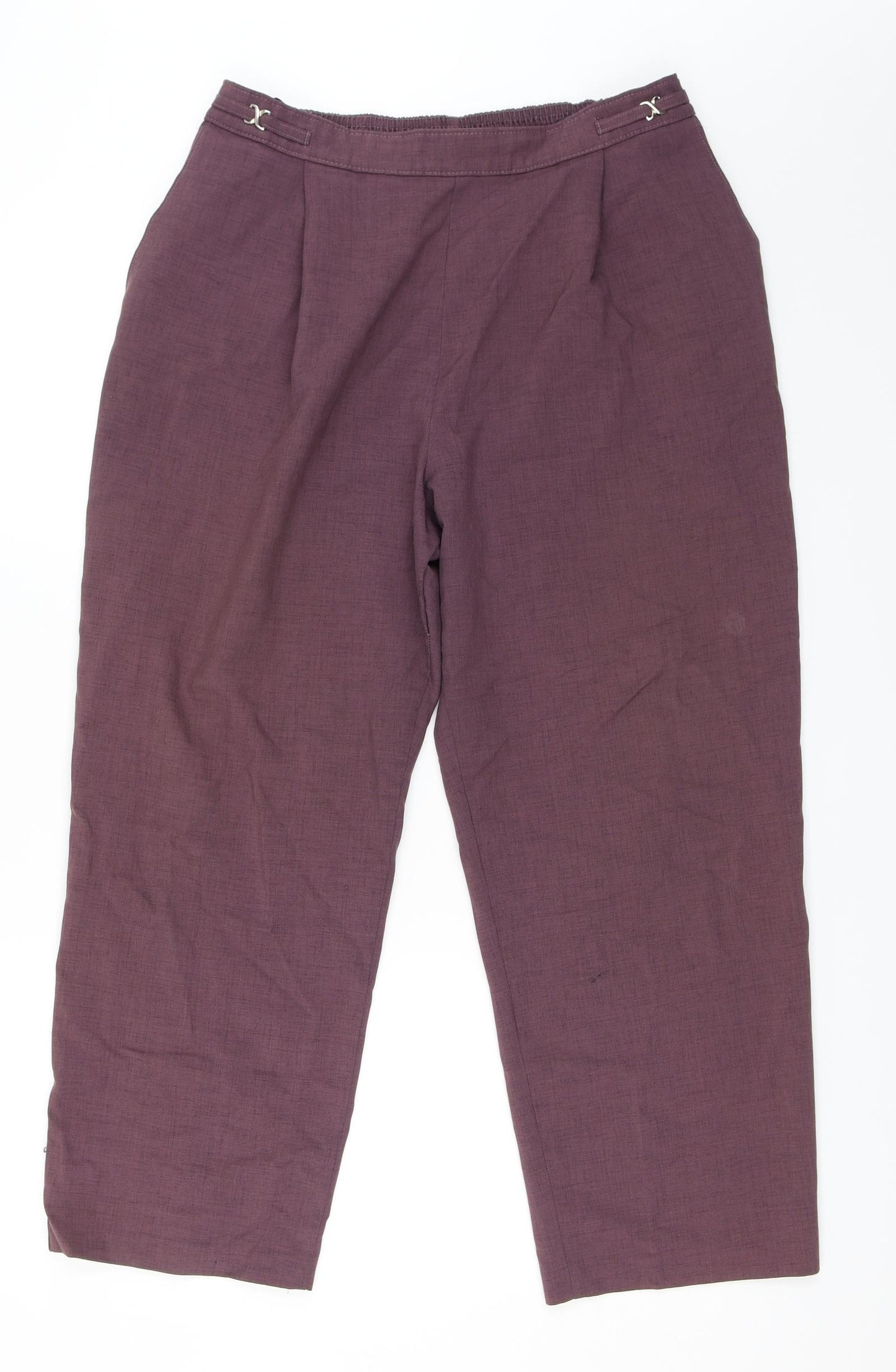 BHS Womens Purple   Trousers  Size 18 L26 in
