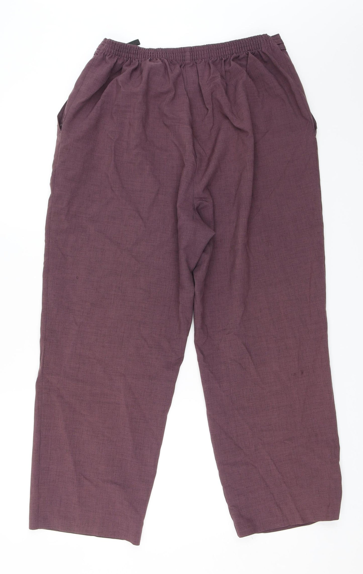 BHS Womens Purple   Trousers  Size 18 L26 in