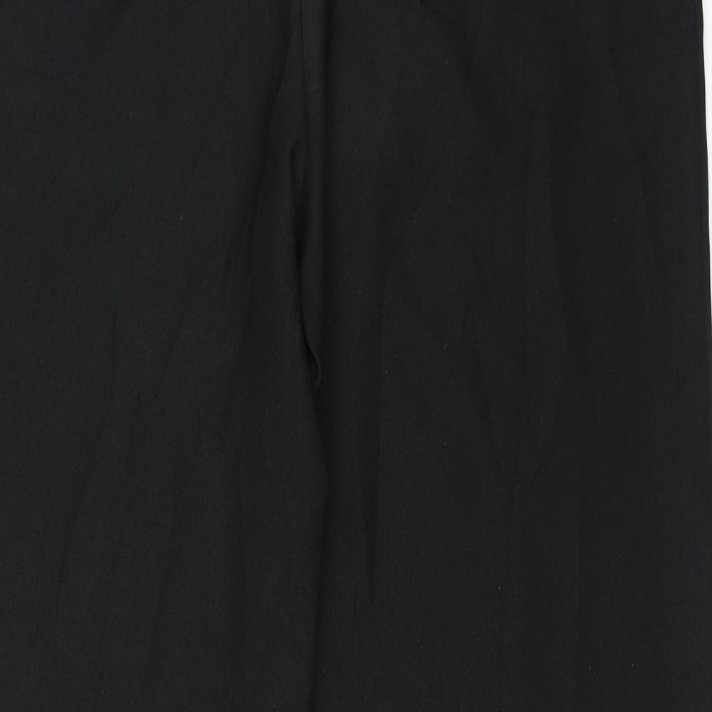 Marks and Spencer Womens Black   Trousers  Size 14 L29 in
