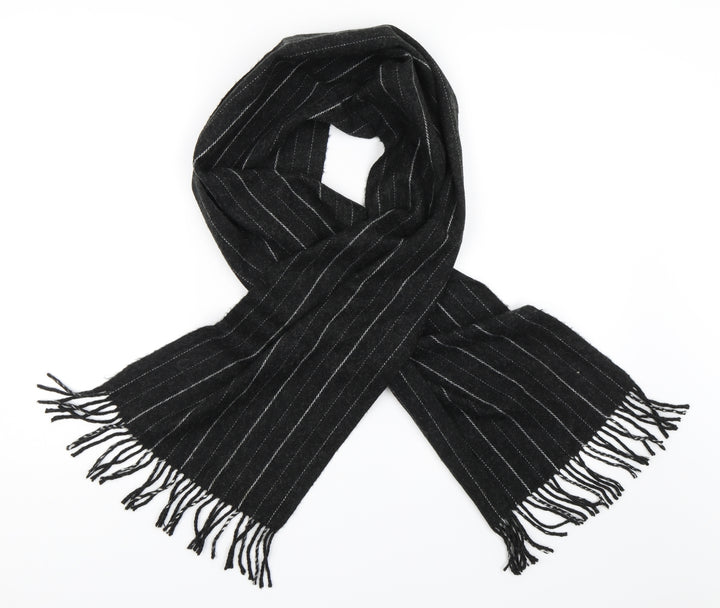 Preworn Mens Black Scarf One Size
