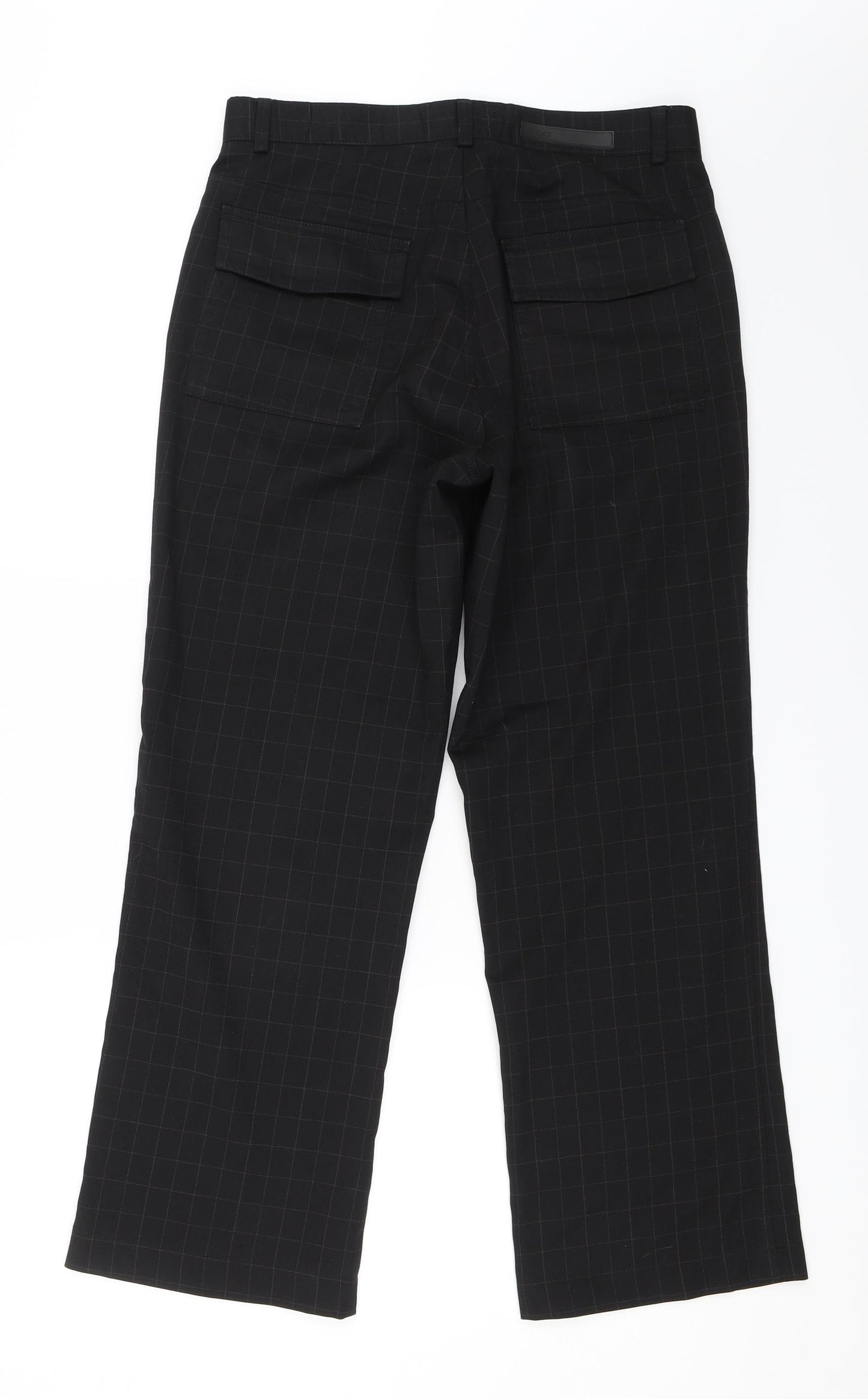 NEXT Mens Black   Trousers  Size 30 in L27 in