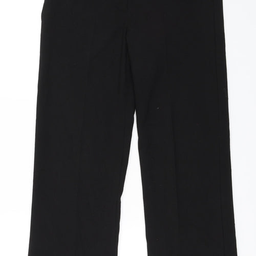 Preworn Womens Black   Trousers  Size 10 L29.5 in
