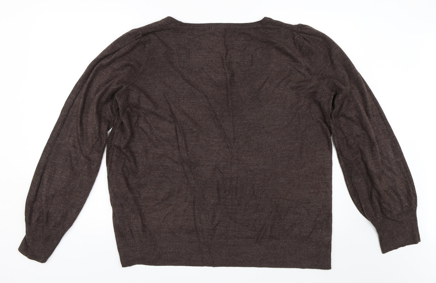 George Womens Brown   Pullover Jumper Size 22