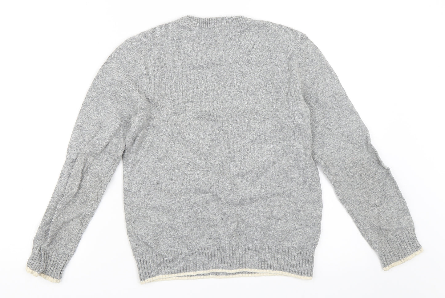 Gap Girls Grey   Pullover Jumper Size 8 Years