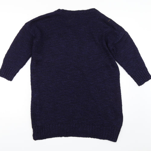 Dorothy Perkins Womens Blue   Pullover Jumper Size M