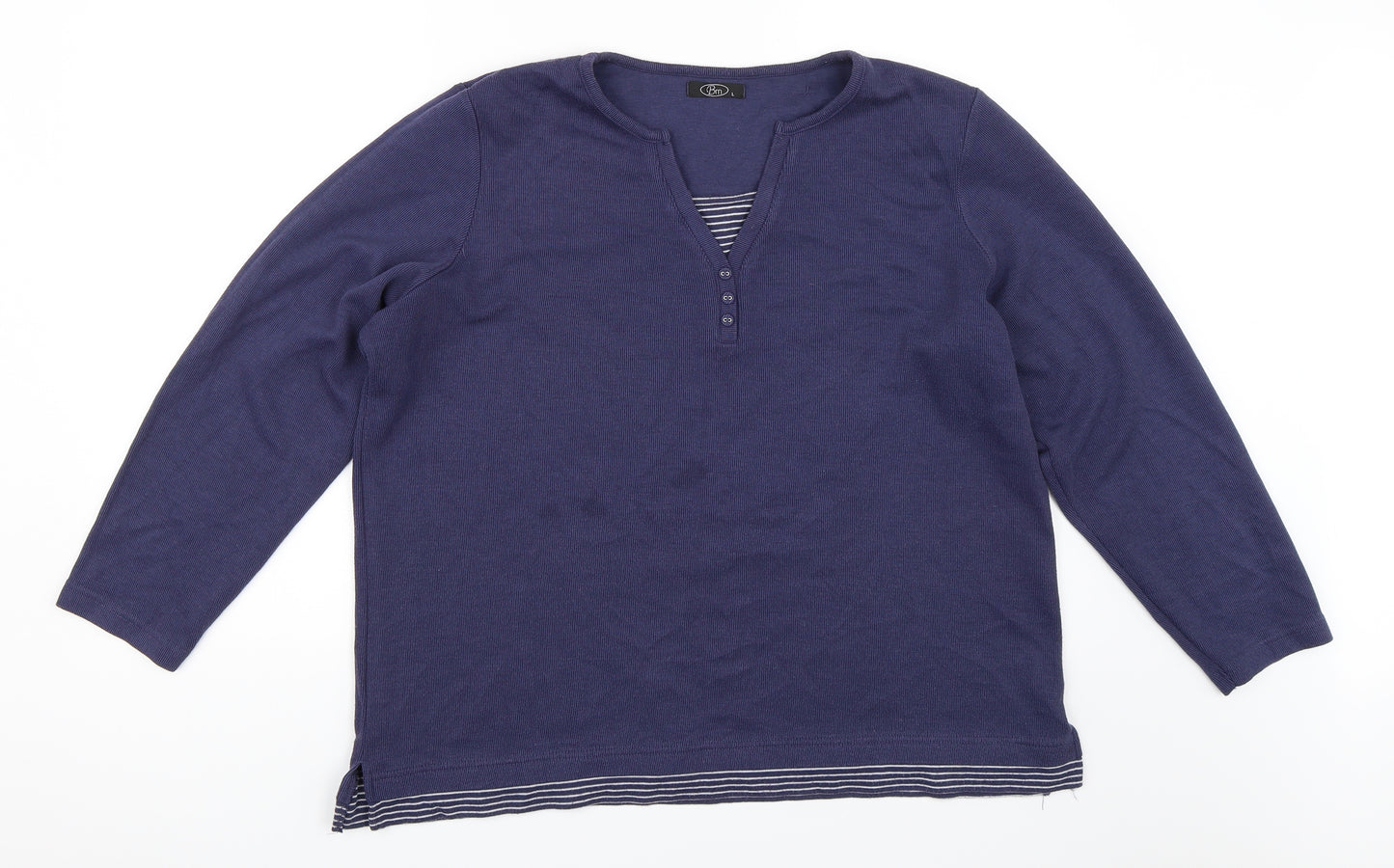 BM Womens Blue   Pullover Jumper Size L