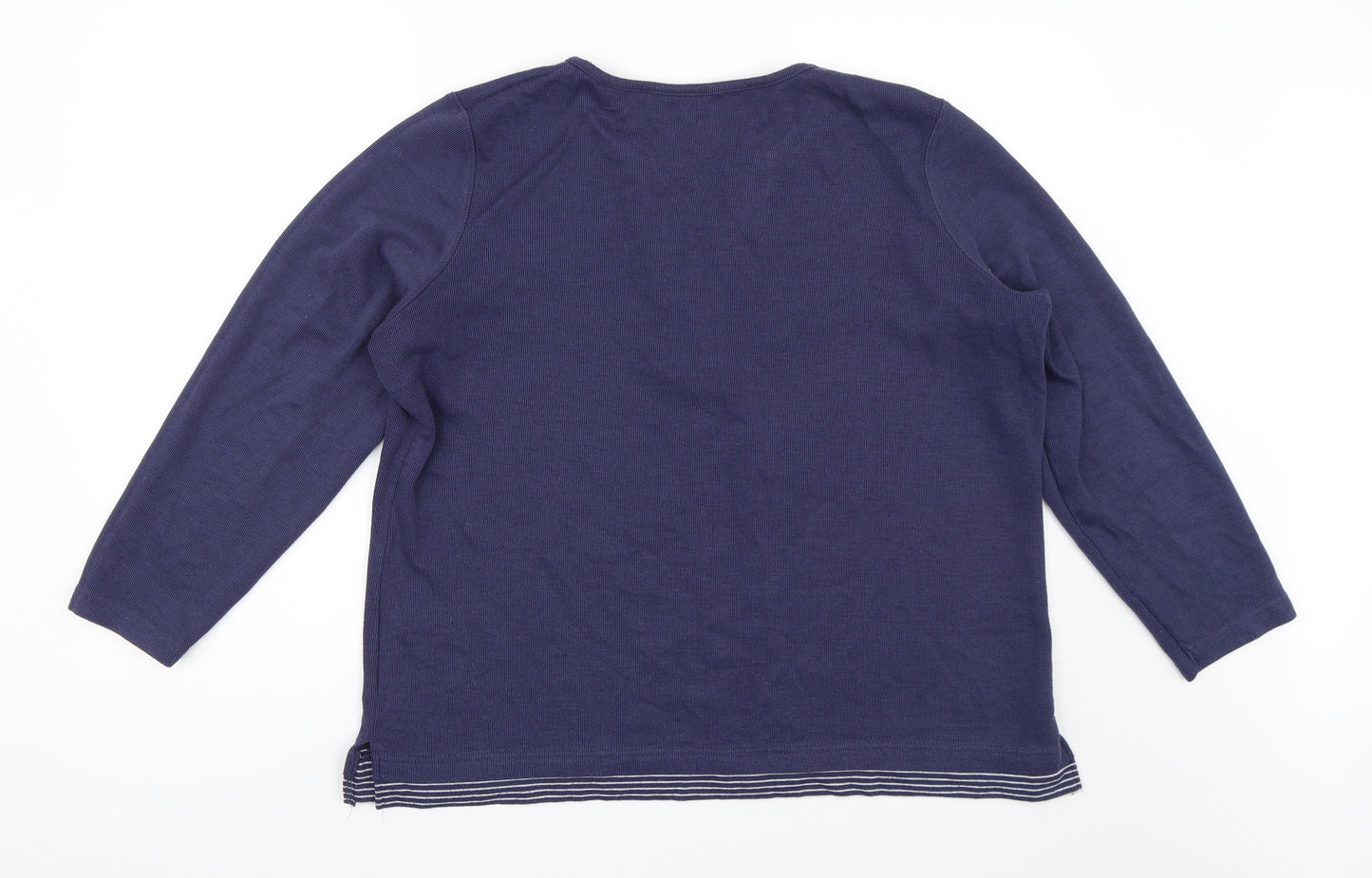 BM Womens Blue   Pullover Jumper Size L