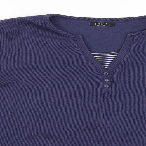 BM Womens Blue   Pullover Jumper Size L