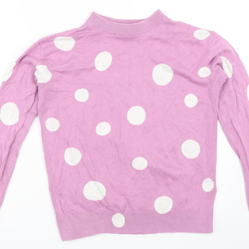 Marks and Spencer Womens Purple   Pullover Jumper Size S