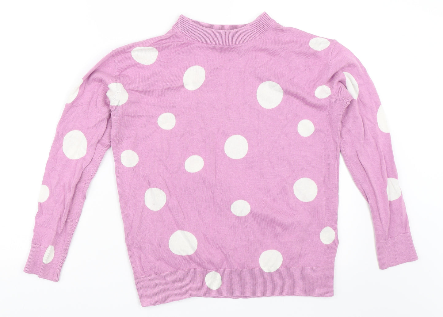 Marks and Spencer Womens Purple   Pullover Jumper Size S