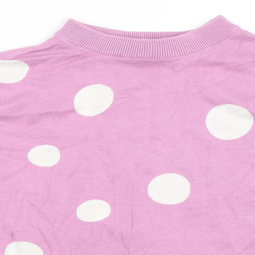 Marks and Spencer Womens Purple   Pullover Jumper Size S
