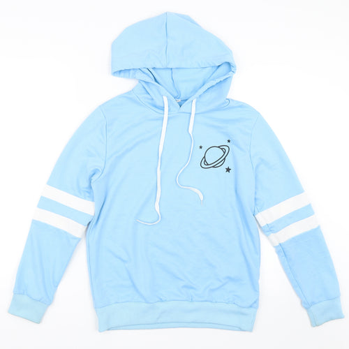 Preworn Womens Blue   Pullover Hoodie Size S