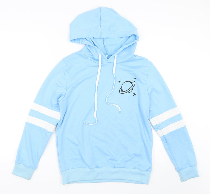 Preworn Womens Blue   Pullover Hoodie Size S