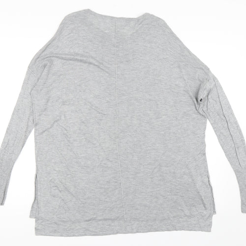 H&M Womens Grey   Pullover Jumper Size M