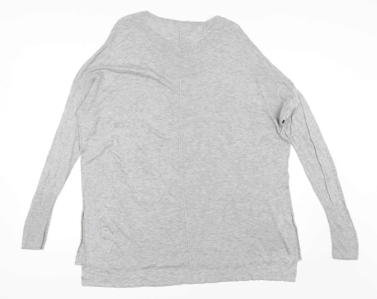 H&M Womens Grey   Pullover Jumper Size M
