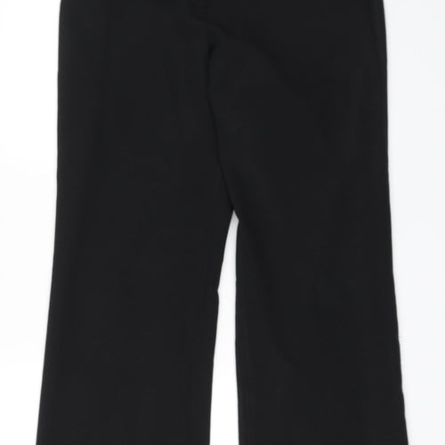 AMARANTO Womens Black   Trousers  Size 14 L31 in
