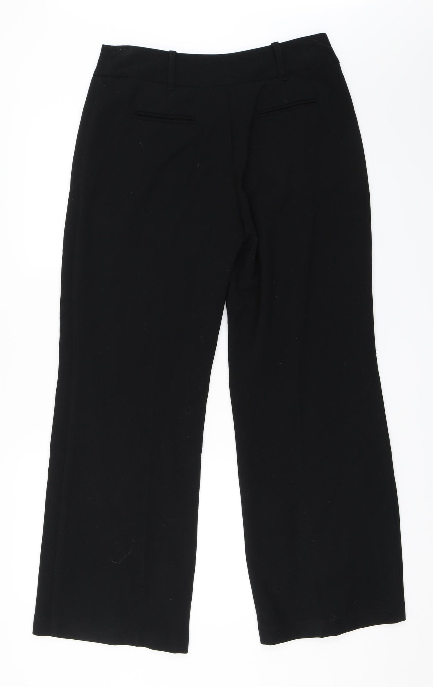 Per Una Womens Black   Trousers  Size 12 L30 in