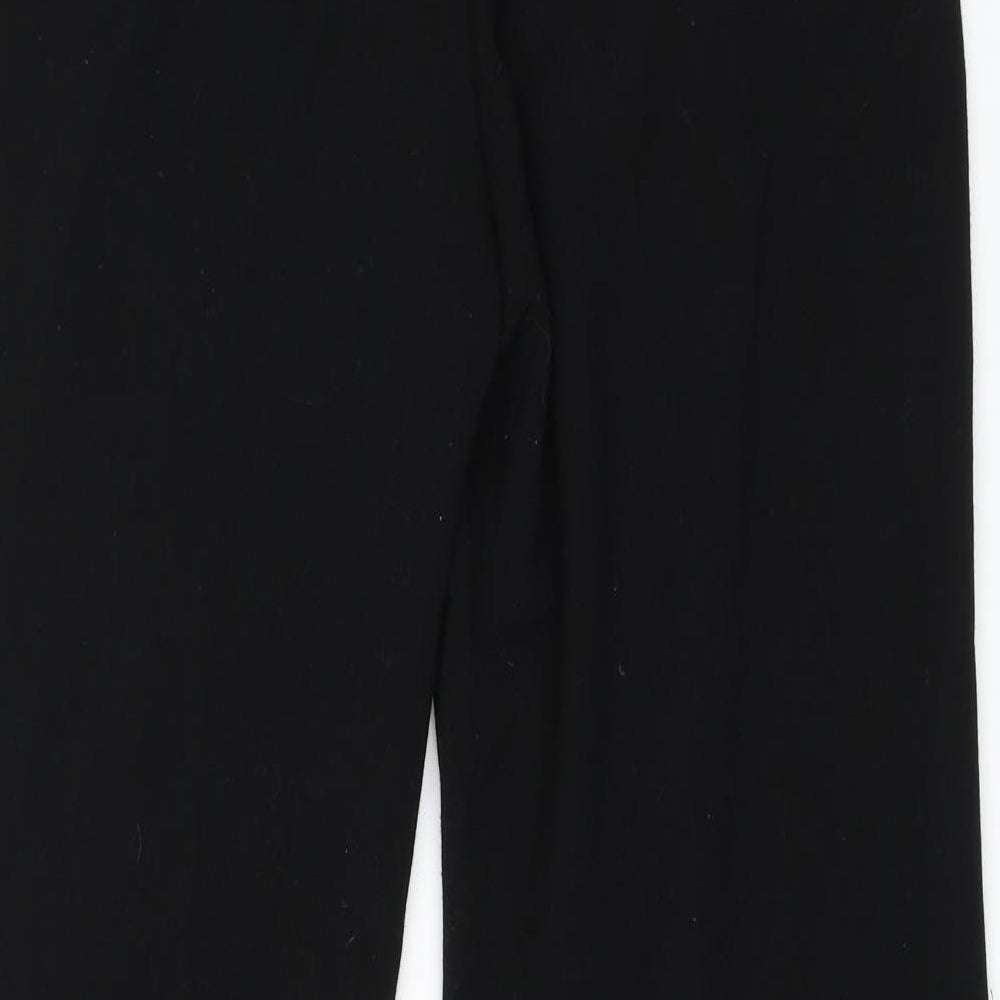 Per Una Womens Black   Trousers  Size 12 L30 in