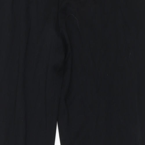 Marks and Spencer Womens Black   Trousers  Size 16 L28 in