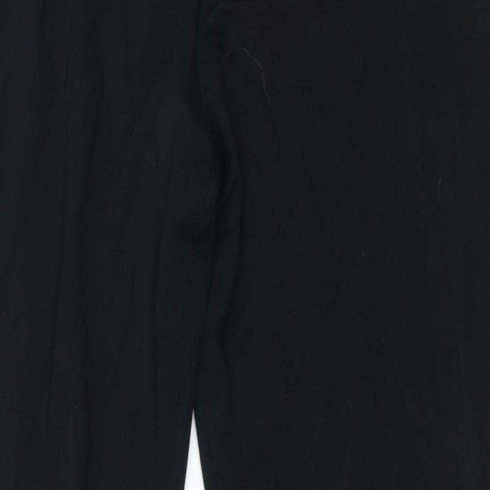 Marks and Spencer Womens Black   Trousers  Size 16 L28 in