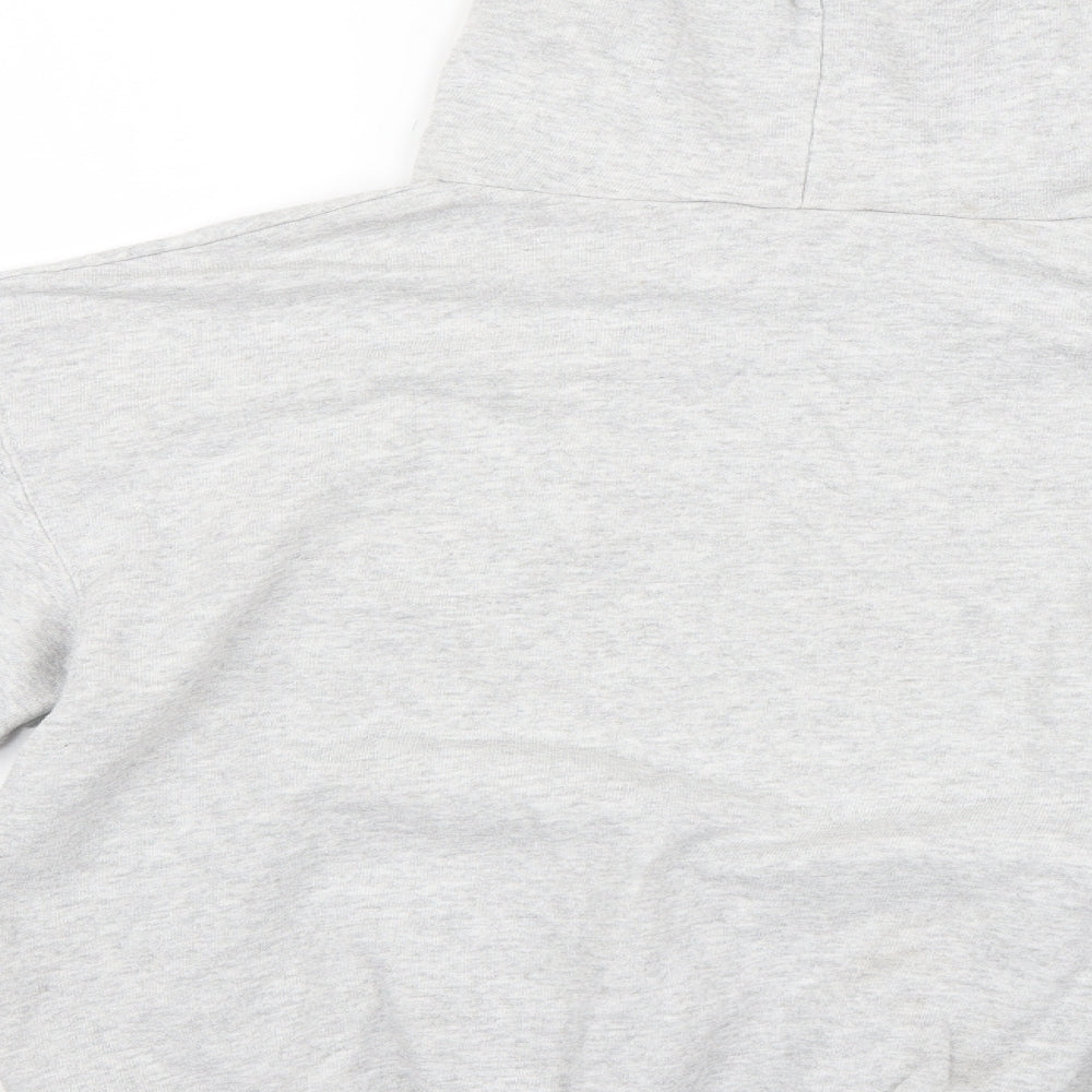 Fruit of the Loom Womens Grey   Pullover Hoodie Size M
