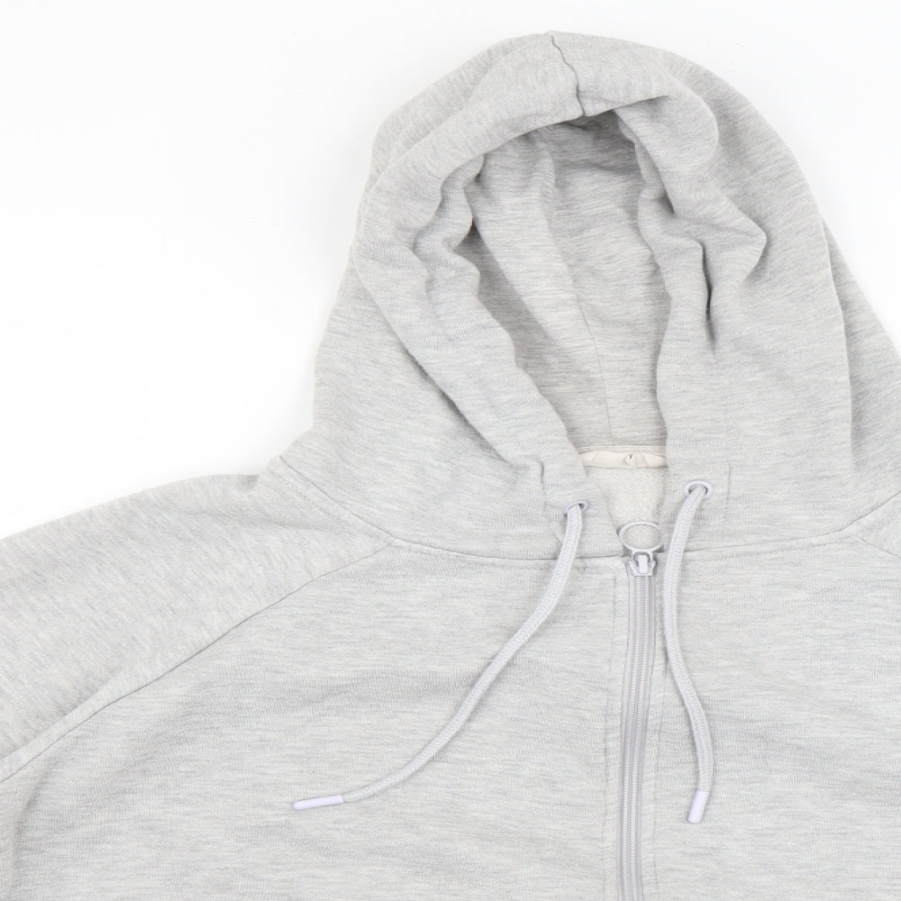 Primark Womens Grey   Full Zip Hoodie Size 12