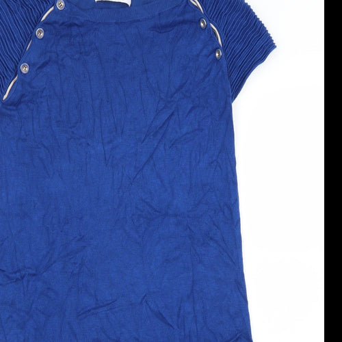 Mademoiselle  Womens Blue   Shift  Size M