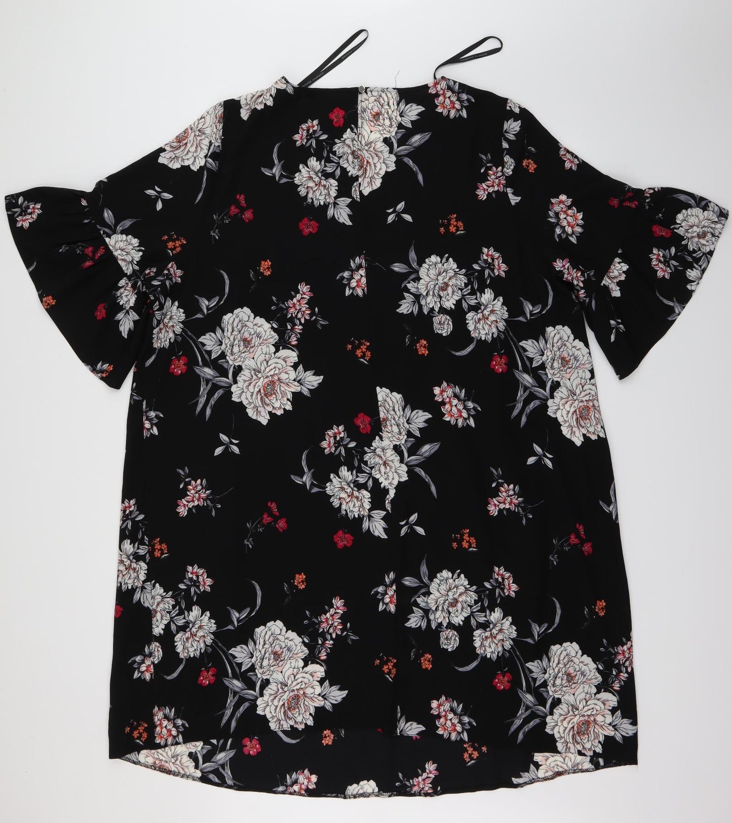 Dorothy Perkins Womens Black Fair Isle  Shift  Size 24