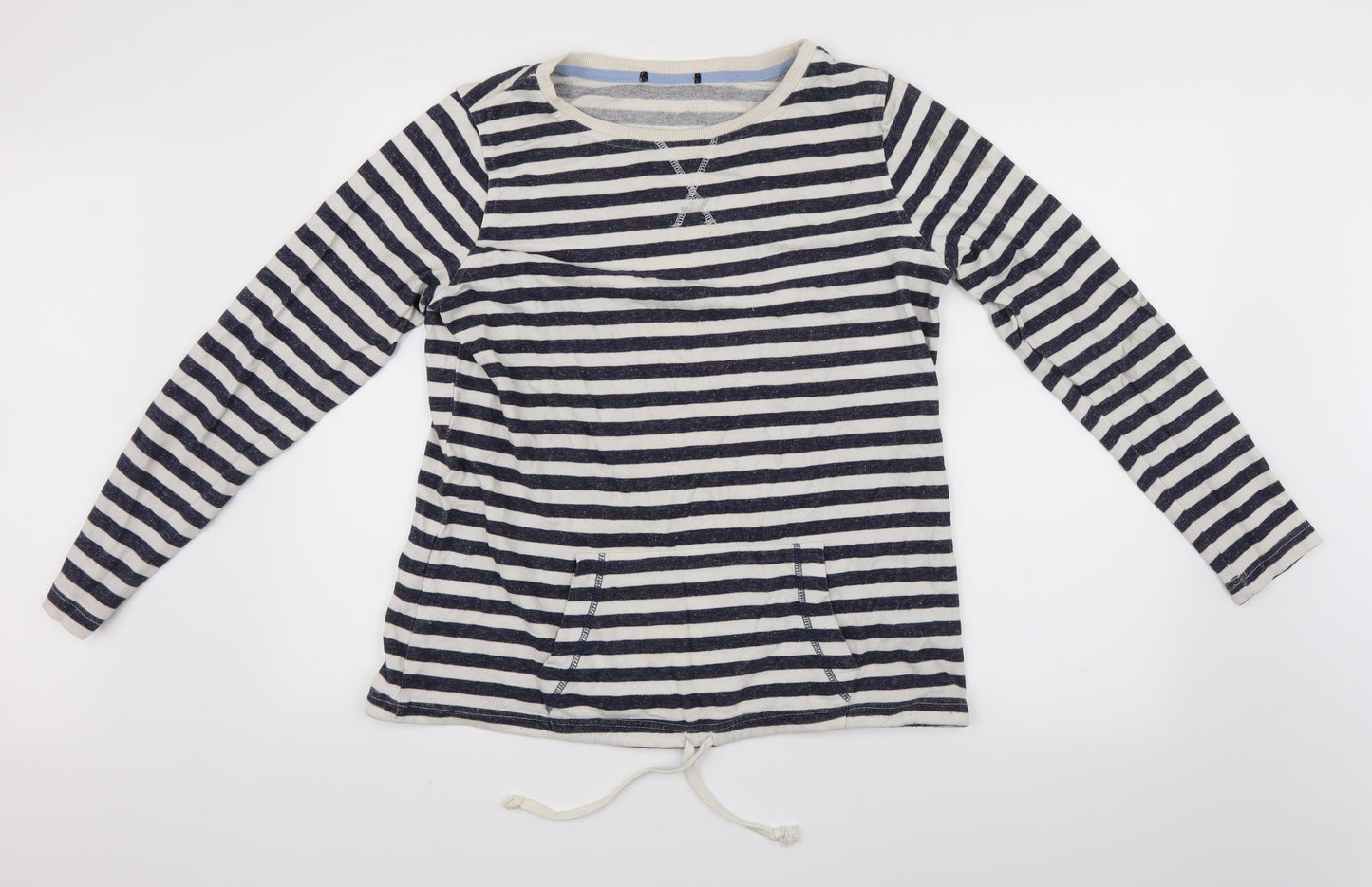 George Womens Blue Striped  Pullover Jumper Size 16