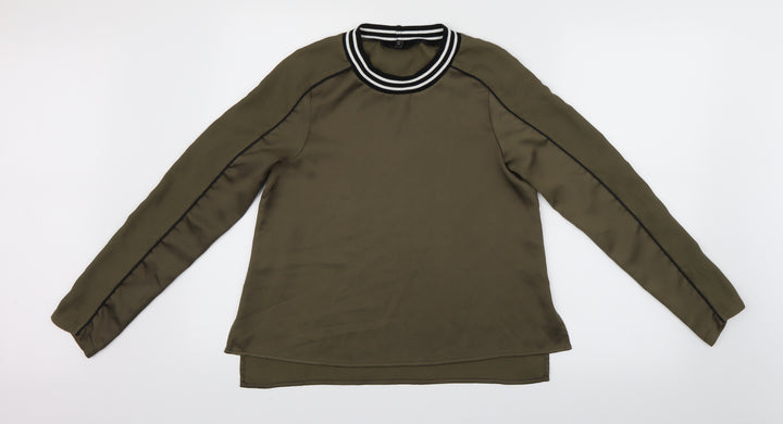 River Island Womens Green   Basic Blouse Size 8