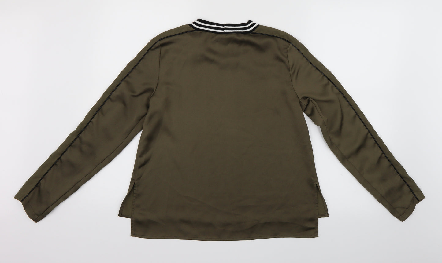 River Island Womens Green   Basic Blouse Size 8