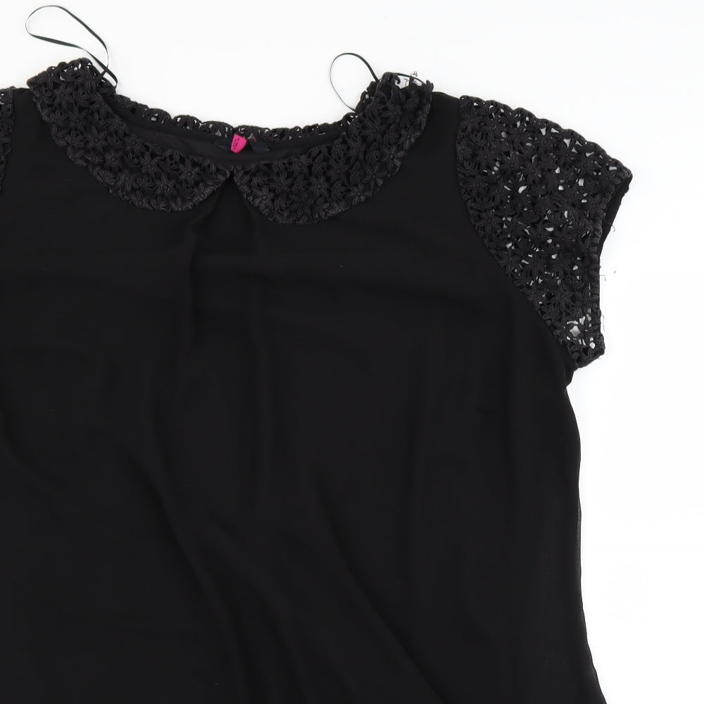 Simply Be Womens Black   Shift  Size 24