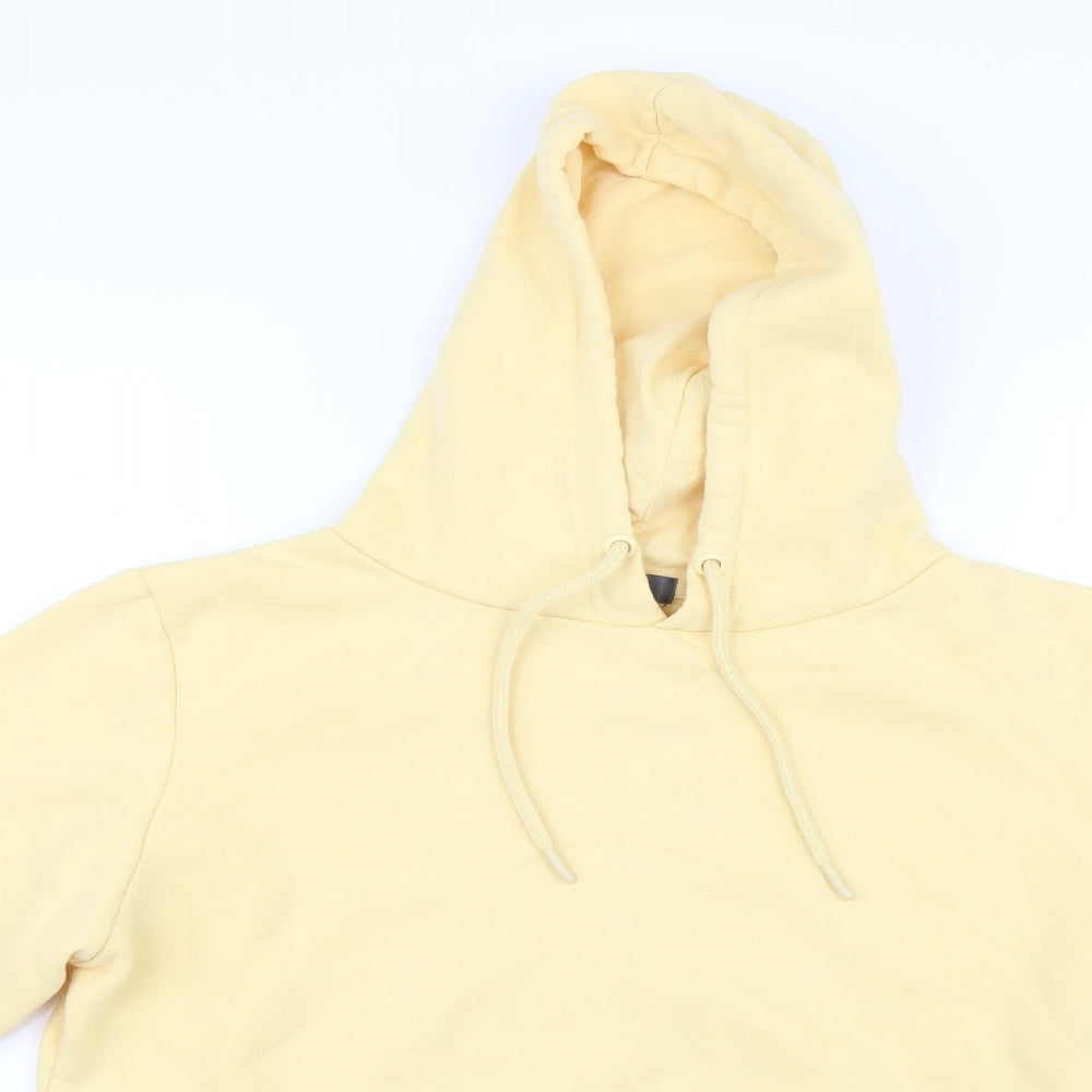 Primark Womens Yellow   Pullover Hoodie Size S