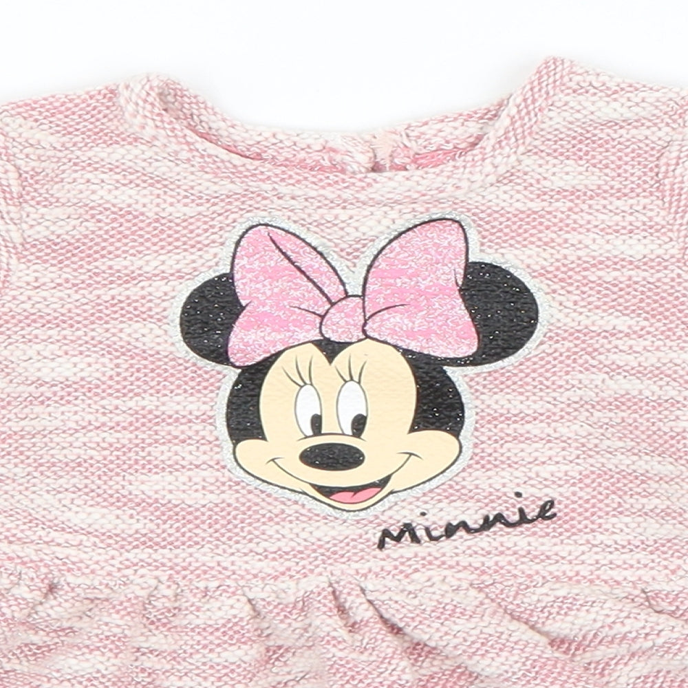 Primark Girls Pink   Skater Dress  Size 0-3 Months  - disney
