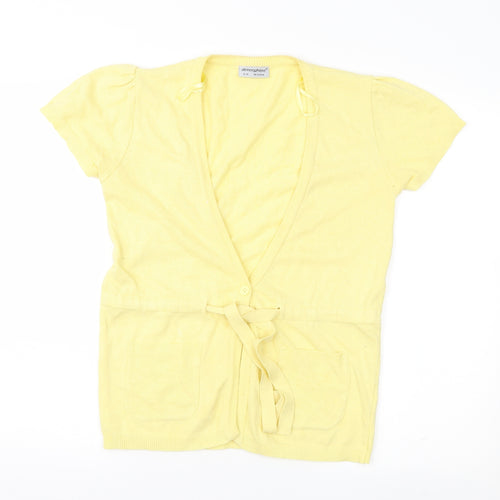 Atmosphere Womens Yellow   Cardigan Jumper Size 12