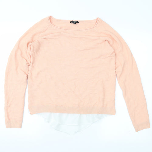 ESMARA Womens Pink   Pullover Jumper Size S